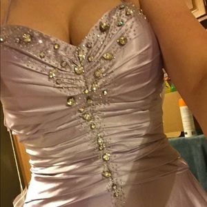 Precious Formals Prom/ Pageant Dress SILK